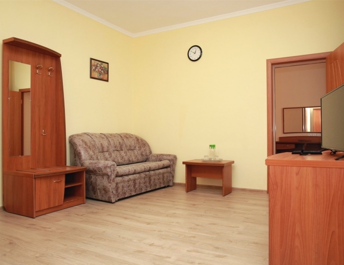 Полулюкс 1-местный 2-комнатный (корпус 2,3) без балкона - Санаторий «Красноусольск» Курорта