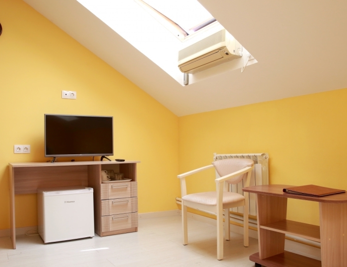 Стандарт 1-местный мансарда корп. 1(401,403,404,405,406,408,409,411-414) - Санаторий «Красноусольск» Курорта